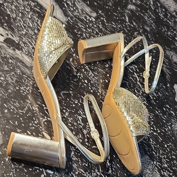 BRAND NEW NINE WEST WOMEN’S BLOCK HEEL SANDALS - Picture 10 of 16